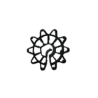 Фіксатори арматури Зірочка 25 мм. 1000 шт/уп.