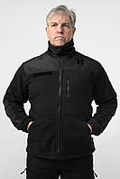 Тактическая флисовая черная кофта армейская военная флисовая кофта флиска для полиции, военным