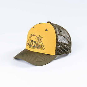 Кепка грибника Acropolis "Грібі" ОШМ-22 жовта: літня, бавовна/поліестер, розміри S-L