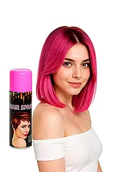 Спрей-фарба для волосся — тимчасове фарбування 380 мл рожевий