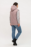 Жіноча жилетка бежевого кольору  Li-12 у розмірах 50-62, фото 3
