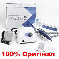 Фрезер для манікюру і педикюру Strong 210/105L, 35000 об/хв (білий), 65W КОРЕЯ