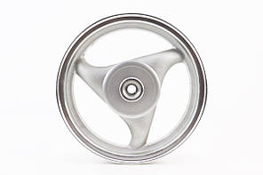 Диск задній литий MT2,50x12 Z18 для 2Т (бараб. гальм., d-108мм) "3 промені" сірий, фото 3