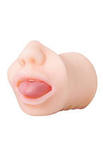 Мастурбатор рот Zero Tolerance з язиком, 16.5 см