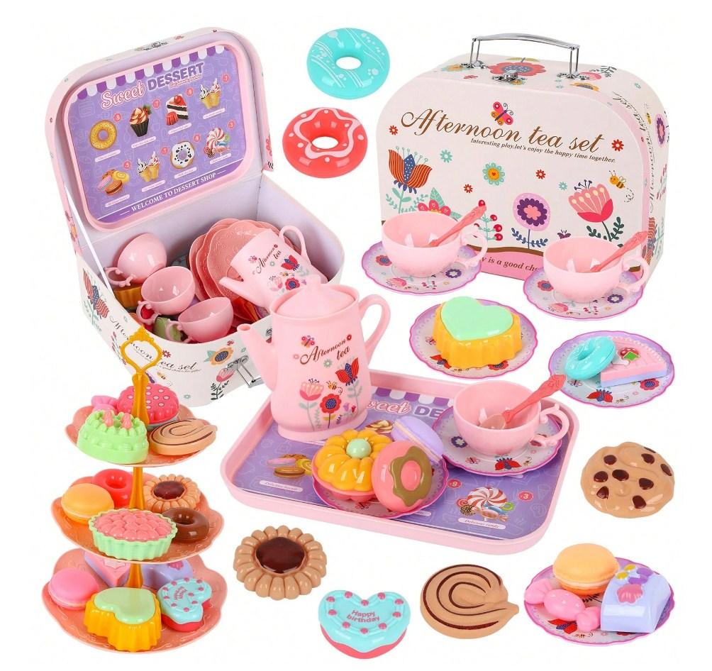 Іграшковий чайний сервіз, дитяча посудка KRUZZEL 26367, фото 1