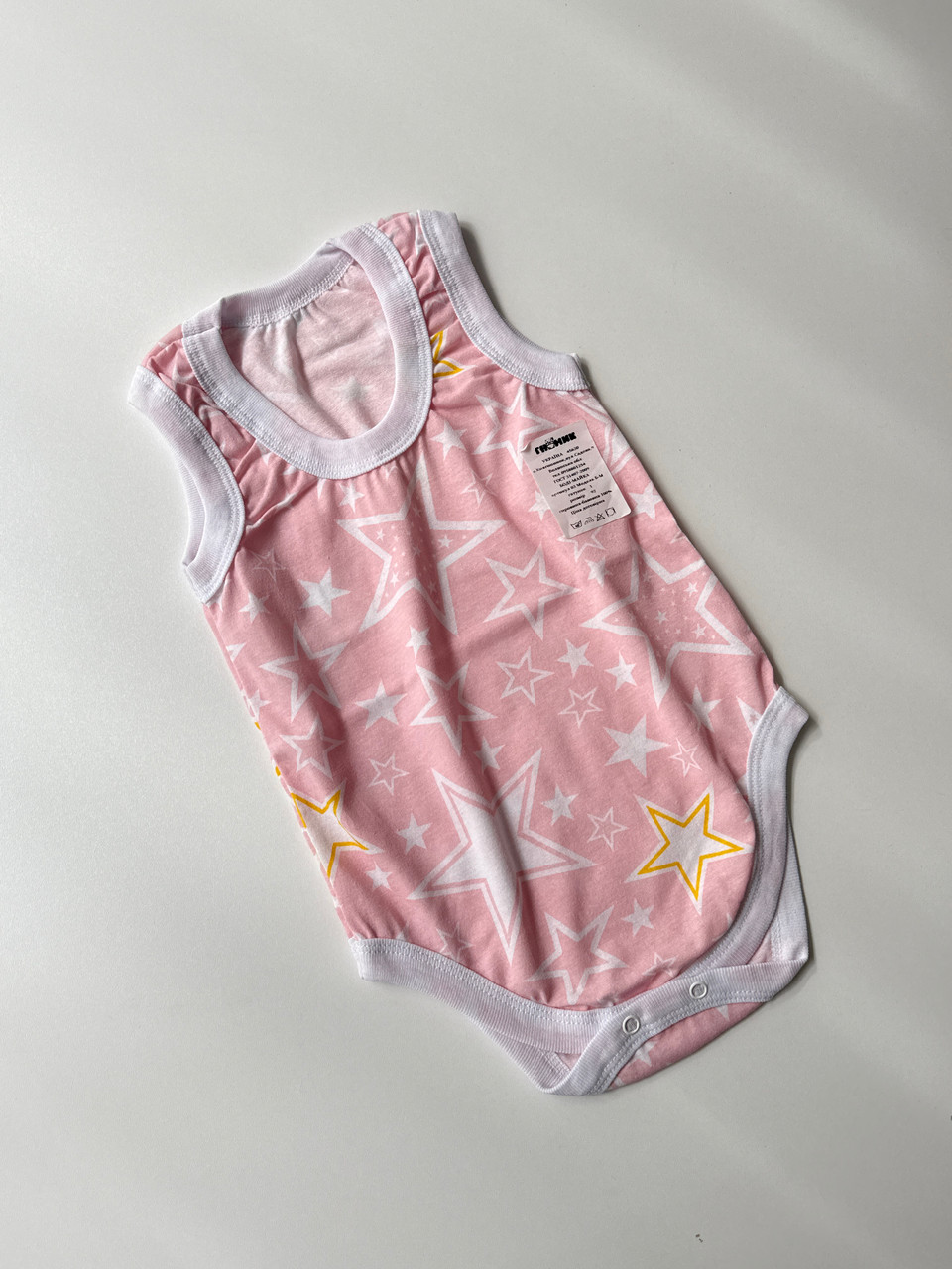 Боді-майка в тканині кулір, 92 розмір, фото 1