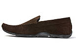 Чоловіче взуття великих розмірів замшеві мокасини коричневі Rosso Avangard M4 Strong Brown BS, фото 2