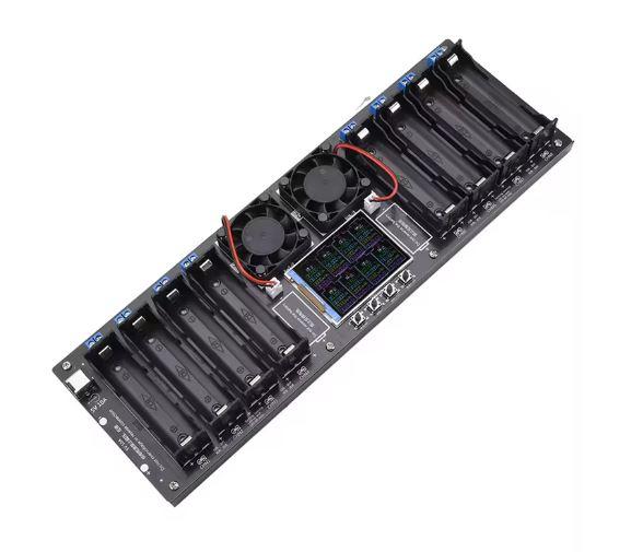 Тестер ємності li-ion акумуляторів 8 каналів, вимірювання внутрішнього опору 18650/21700