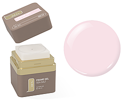 HEYLOVE. Frame builder Gel, SEA SALT, 30 ml, універсальний гель для нарощування, теплий блідо-рожевий