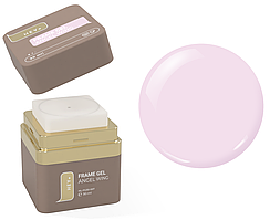 HEYLOVE. Frame builder Gel, ANGEL WING, 30 ml, універсальний гель для нарощування, молочно-рожевий