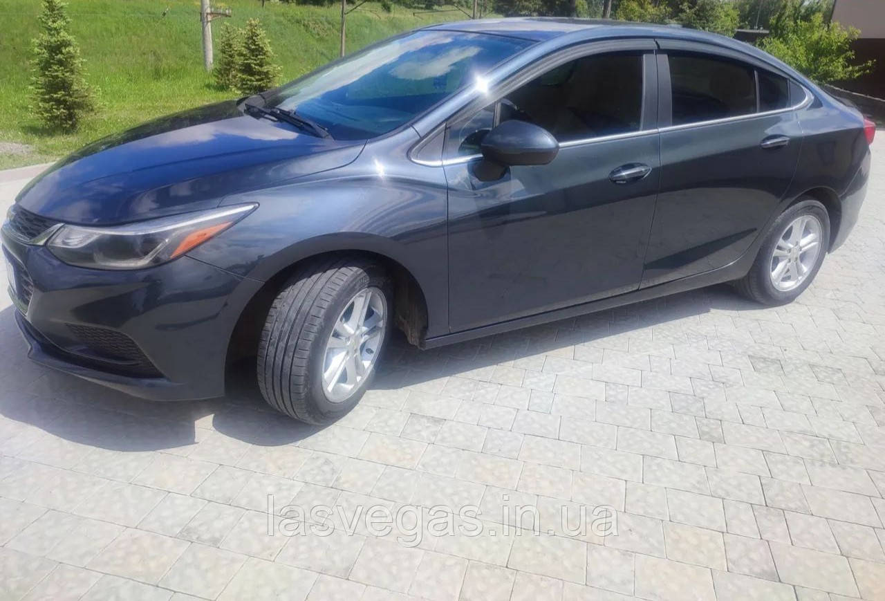 Дефлектори вікон (вітровики) Chevrolet Cruze (J400) 2016- (Autoclover/Корея), фото 1