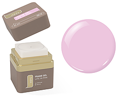 HEYLOVE. Frame builder Gel, LIFE IN PINK, 30 ml, універсальний гель для нарощування, холодний рожевий