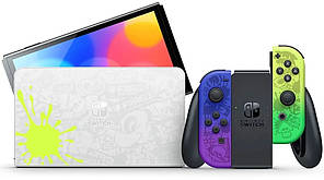 Консоль Nintendo Switch OLED Model Splatoon 3 Edition Purple/Yellow HK Global version