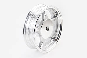 Диск задній литий MT2,50x10 Z19 для 4Т (бараб. гальм., d-110мм) "5 променів" сірий, фото 4