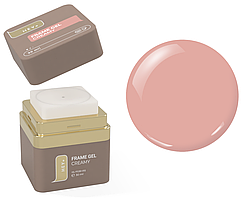 HEYLOVE. Frame builder Gel, CREAMY, 30 ml, універсальний гель для нарощування. нейтральний бежевий