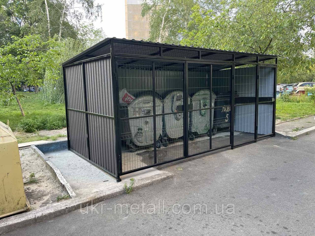 Контейнерний майданчик для ТБО, фото 1