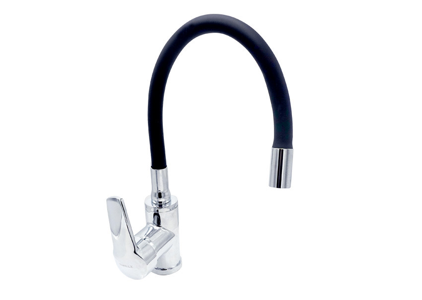 Змішувач для кухонної мийки MILLZ із силіконовим виливом MZJ 71-DB-A182-40 BLACK