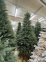 Штучна ялинка лита на металевих крабах зелена Емма 1.2 - 3 м., фото 5