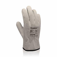 Рукавички робочі, краги зварювальника, короткі (сірі) натуральна шкіра розмір 11