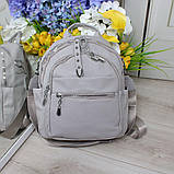 Сумка рюкзак жіночий стильний міський модний універсальний серій, фото 2