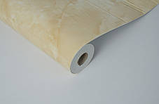 Шпалери 3мх60см 2 мм самоклейні стінові PET плитка в рулоні мармур з золотом, фото 2