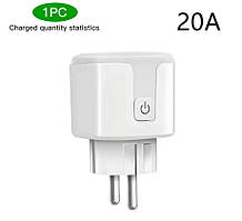 Wifi розумна смарт розетка Tuya smart 20A