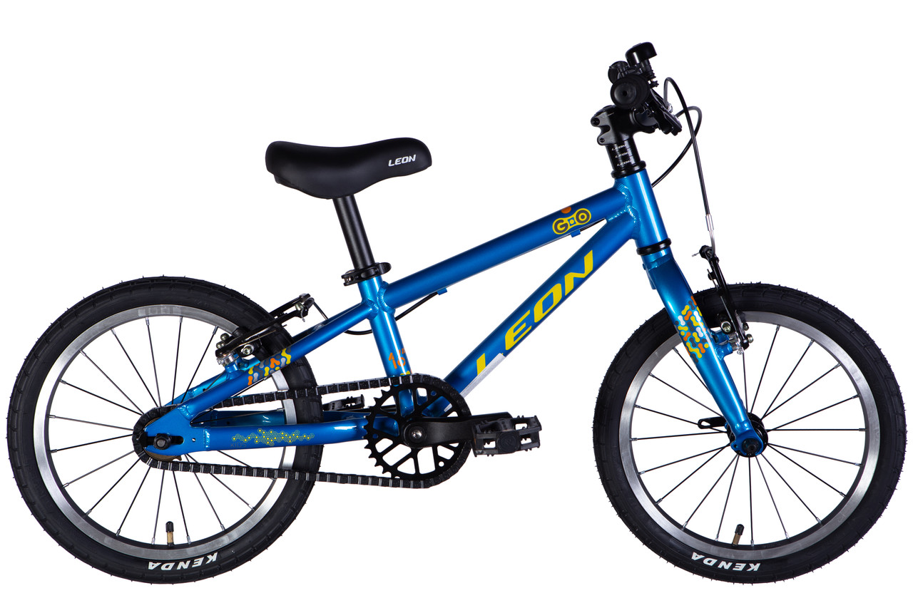 Велосипед AL 16" Leon GO Vbr FR рама-8" синій 2025, фото 1