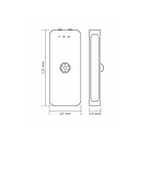 LED Світильник акумуляторний із датчиком руху VIDEX VL-NL053W-S, фото 5