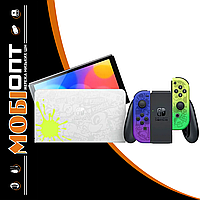 Консоль Nintendo Switch OLED Model Splatoon 3 Edition Purple/Yellow HK Global version