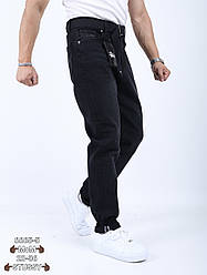 Чоловічі джинси-мом Stussy чорні джинси Mom темні Туреччина