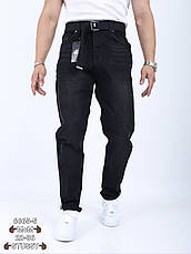 Чоловічі джинси-мом Stussy чорні джинси Mom темні Туреччина, фото 3