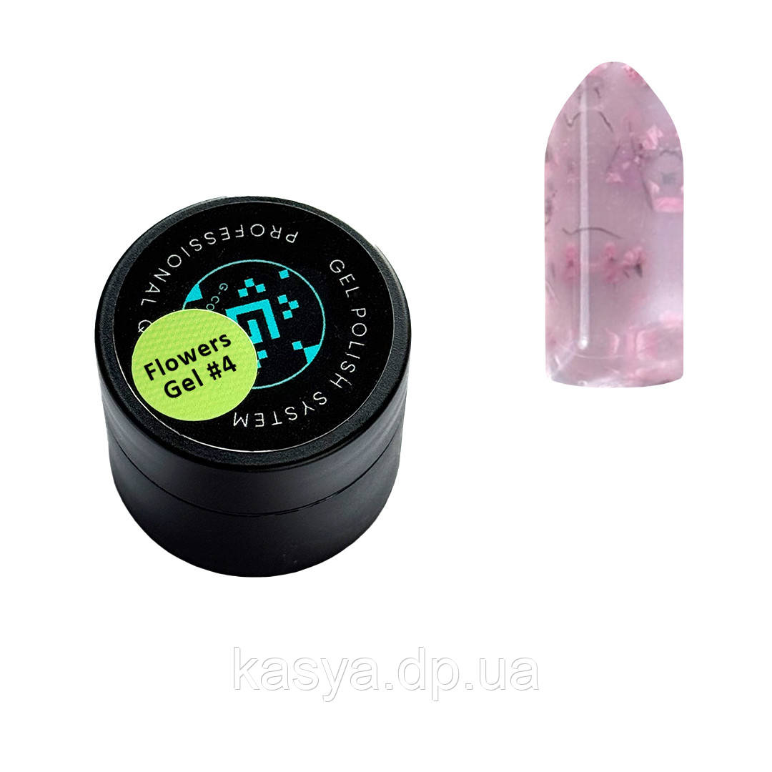 Flowers Gel G-Code № 04, 5 мл, фото 1