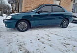 Дефлекторы окон (ветровики) Daewoo/Chevrolet Lanos/Sens Sed-HB 2005-2009 (Kyoung Dong/Корея), фото 7