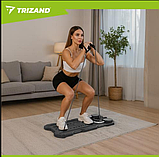 Дошка для пілатесу, йоги TRIZAND 26343, багатофункціональна, LCD, фото 10