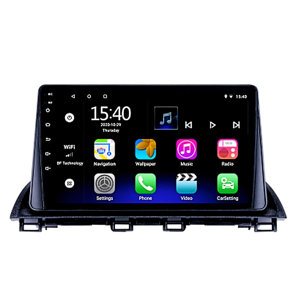 Штатна магнітола андроїд MAZDA 3 2013-18, Автомагнітола 2 дин 2/32, штатний головний пристрій мазда, фото 1