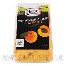 Сир з абрикосом Ilchester Wensleaydale 150 гр, фото 1