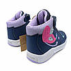 Дитячі демісезонні черевики American Club з LED підсвіткою 34р, фото 3