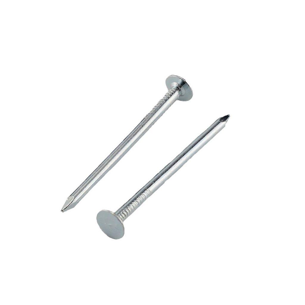 Цвях покрівельний 3,1х30 (білий цинк) 1кг, фото 1