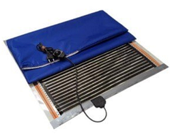 Електрокилимок 50х50 см (тепла електрогрілка) непромокаючий плівковий для тварин і рослин 60В