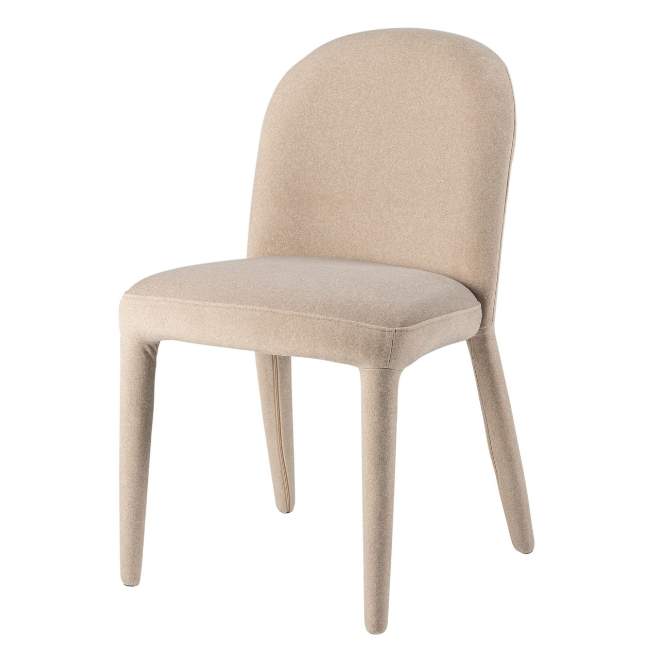 Стильний обідній стілець сучасний для вітальні кімнати та кухні студії M-127 Макадамія Мохер Vetromebel, фото 1