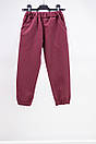 Штани спортивні для дівчинки під гумку двунитка, фото 5