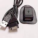 Зовнішній порт USB A для рюкзака з кабелем AM/AF під зарядку та живлення 2A 68см Чорний ( код: HP-112102 ), фото 6