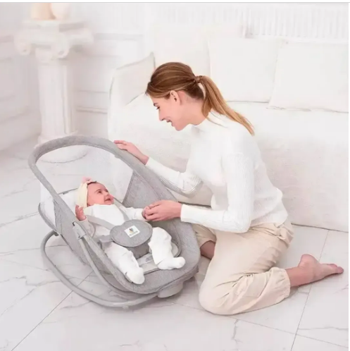 Мультифункціональний центр Mastela 8112 – шезлонг, заколисування та стільчик (4 в 1)