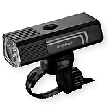 Велофара потужна LEADBIKE LD88-OSRAM, 400 LM, АКБ Li-Ion 2000 mAh, ЗУ Type-C, фото 4