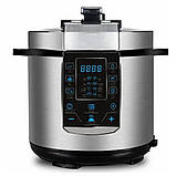 Мультиварка скороварка 6л Hoffmans HM-718 на 14 программ з дисплеєм електрична 1000Вт для дому, фото 3