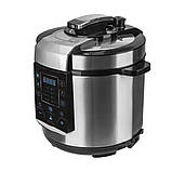 Мультиварка скороварка 6л Hoffmans HM-718 на 14 программ з дисплеєм електрична 1000Вт для дому, фото 4