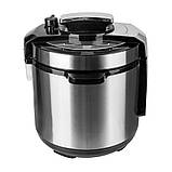 Мультиварка скороварка 6л Hoffmans HM-718 на 14 программ з дисплеєм електрична 1000Вт для дому, фото 7