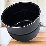 Мультиварка скороварка 6л Hoffmans HM-718 на 14 программ з дисплеєм електрична 1000Вт для дому, фото 5