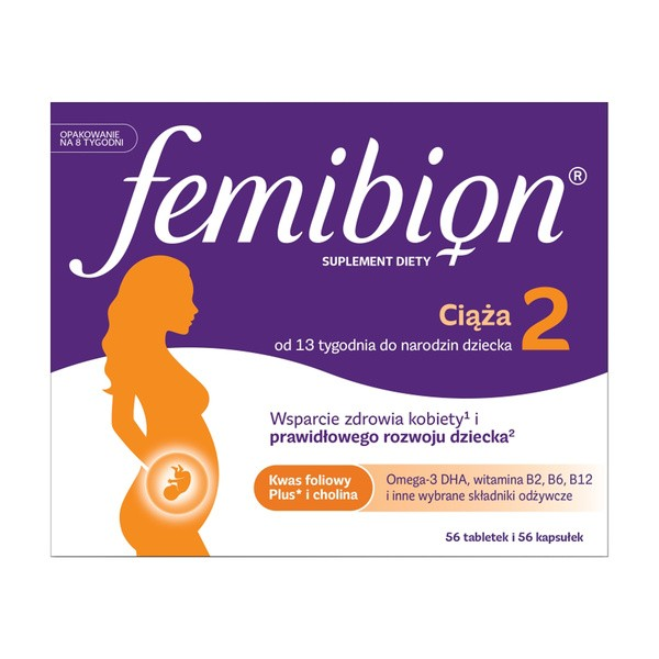Фемібіон 2,56 таб + 56 кап (Femibion)