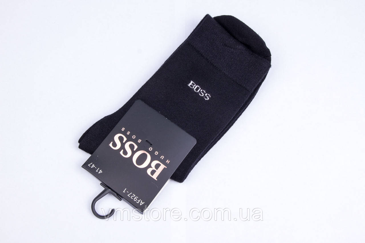 Гойдалкові шкарпетки чоловічі, теплі чоловічі шкарпетки, чорний, фото 1